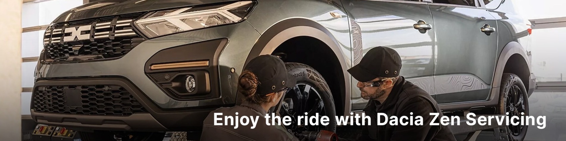 Enjoy the ride Banner