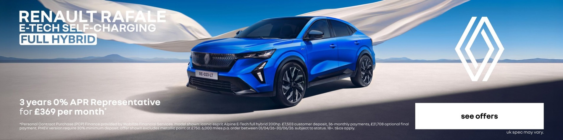 Renault Rafale HEV E-tech q2