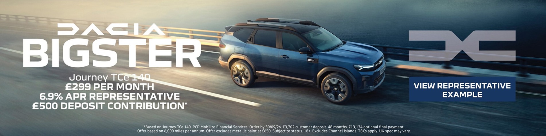 Dacia Bigster Q3 PCP